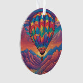 熱気球 オーナメント (正面)