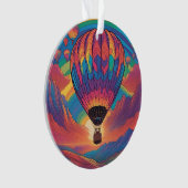 熱気球 オーナメント (正面)