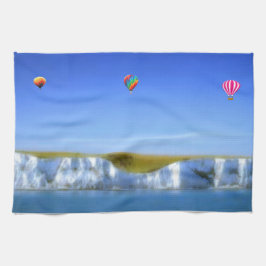 熱気球 キッチンタオル