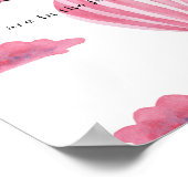 熱気球 – キャンディーの数 ポスター (角)