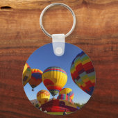 熱気球 キーホルダー (正面)