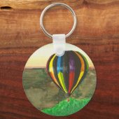 熱気球 キーホルダー (正面)