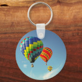 熱気球 キーホルダー (正面)