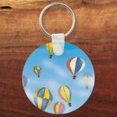 熱気球 キーホルダー (正面)