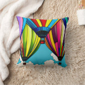 熱気球 クッション (ブランケット)