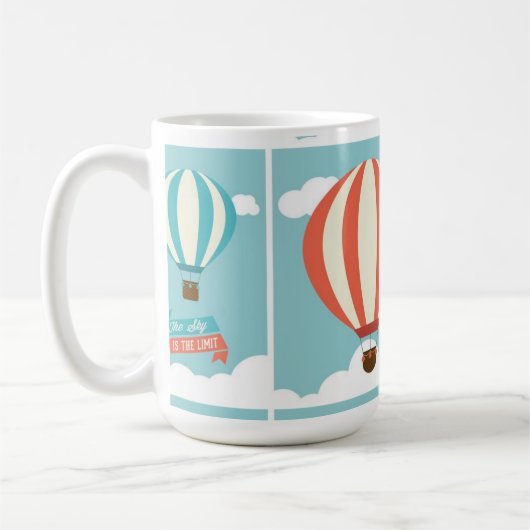 *熱気球**コーヒー/ティーマグカップ コーヒーマグカップ (左)