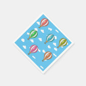 熱気球 スタンダードカクテルナプキン (角)