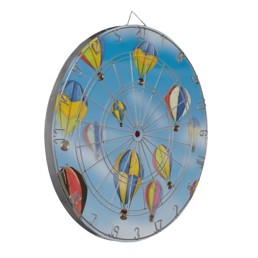 熱気球 ダーツボード (正面左)