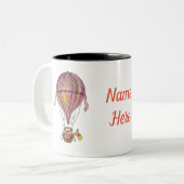 熱気球 ツートーンマグカップ (正面左)