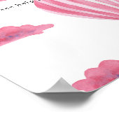 熱気球 – ドリンク ポスター (角)