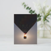 熱気球、バルーンフェスト、オラテ、カンザス、太陽 ポストカード (スタンド正面)