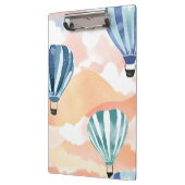 熱気球 | パステルウォーターカラー クリップボード (左)