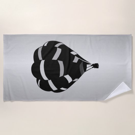 熱気球 ビーチタオル (正面)