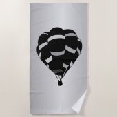 熱気球 ビーチタオル (正面)
