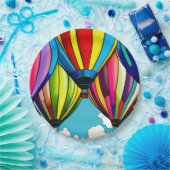 熱気球 ペーパープレート (パーティー)