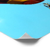 熱気球 – ポスター (角)