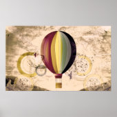 熱気球 ポスター (正面)