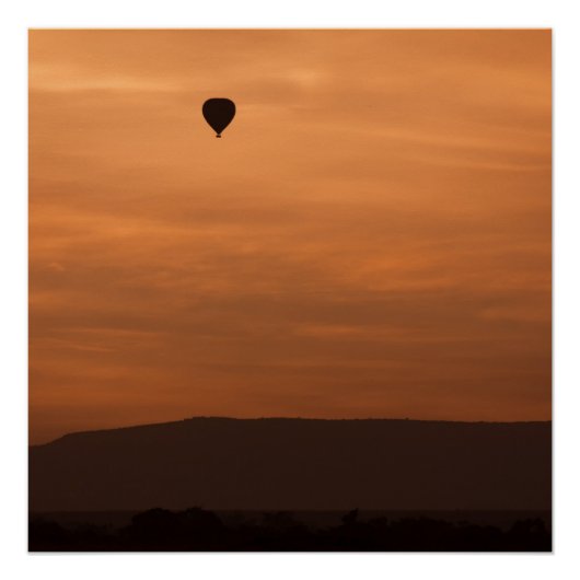 熱気球 ポスター (正面)