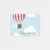 熱気球 ポストイット (正面)