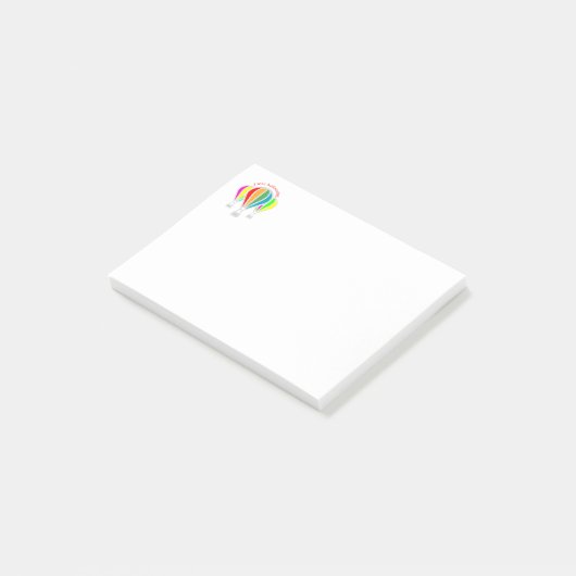 熱気球 ポストイット (アングル)