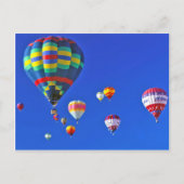 熱気球 ポストカード (正面)