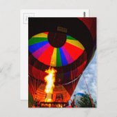 熱気球 ポストカード (正面/裏面)