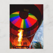 熱気球 ポストカード (正面)