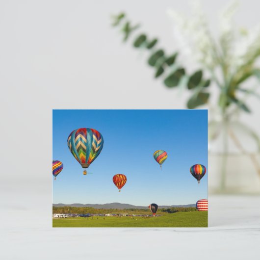 熱気球 ポストカード (スタンド正面)