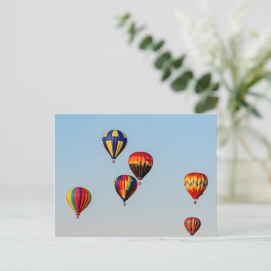 熱気球 ポストカード (スタンド正面)