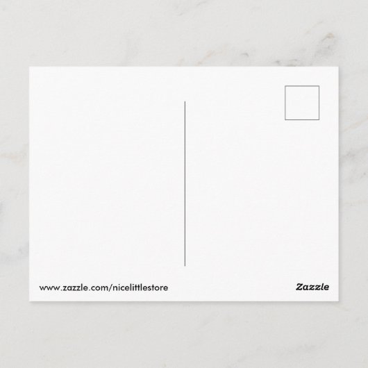 熱気球 ポストカード (裏面)