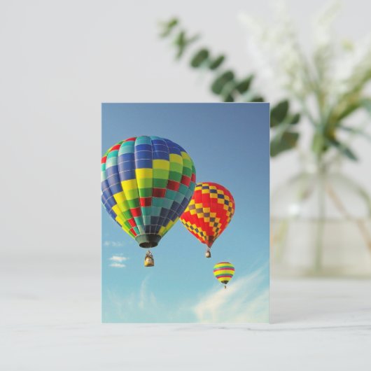 熱気球 ポストカード (スタンド正面)