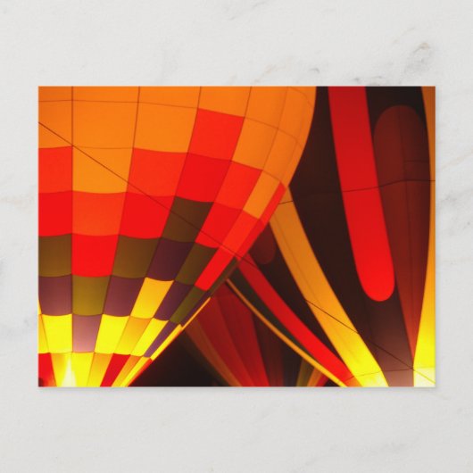 熱気球 ポストカード (正面)