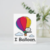 熱気球 ポストカード (スタンド正面)