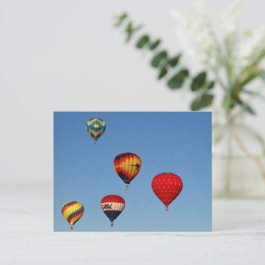 熱気球 ポストカード (スタンド正面)