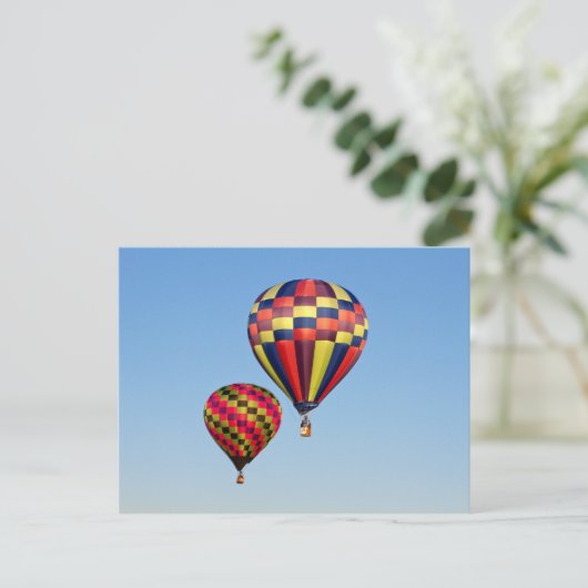 熱気球 ポストカード (スタンド正面)
