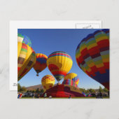 熱気球 ポストカード (正面/裏面)