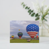 熱気球 ポストカード (スタンド正面)