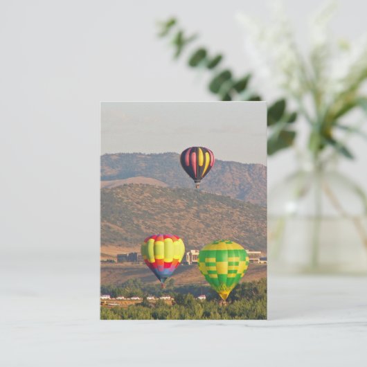 熱気球 ポストカード (スタンド正面)