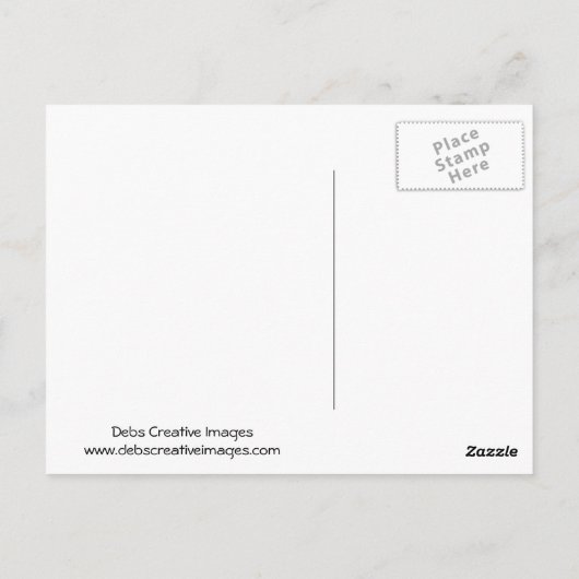 熱気球 ポストカード (裏面)