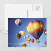 熱気球 ポストカード (正面/裏面)