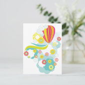 熱気球 ポストカード (スタンド正面)