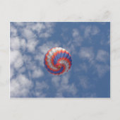 熱気球 ポストカード (正面)
