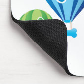 「熱気球」マウスパッド マウスパッド (コーナー)