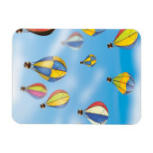 熱気球 マグネット (横)