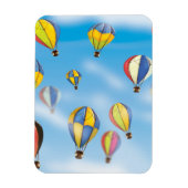 熱気球 マグネット (縦)