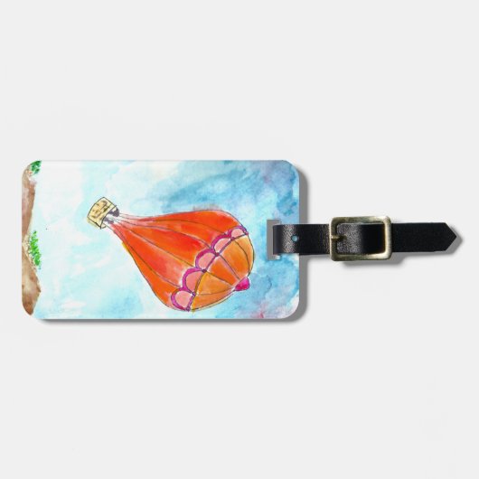 熱気球 ラゲッジタグ (正面横)