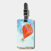 熱気球 ラゲッジタグ (正面縦)