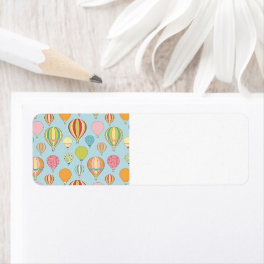 熱気球 ラベル (インサイチュ)