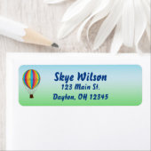 熱気球 ラベル (インサイチュ)