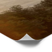 熱気球、ラ・ミネルブ1803旅行でスタイル ポスター (角)